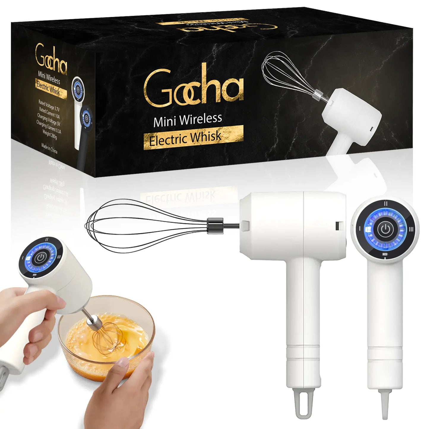 Wireless Small Hand Mixer