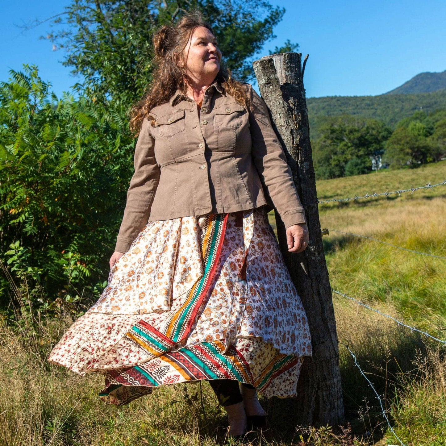 The Original Sari Wrap Skirt